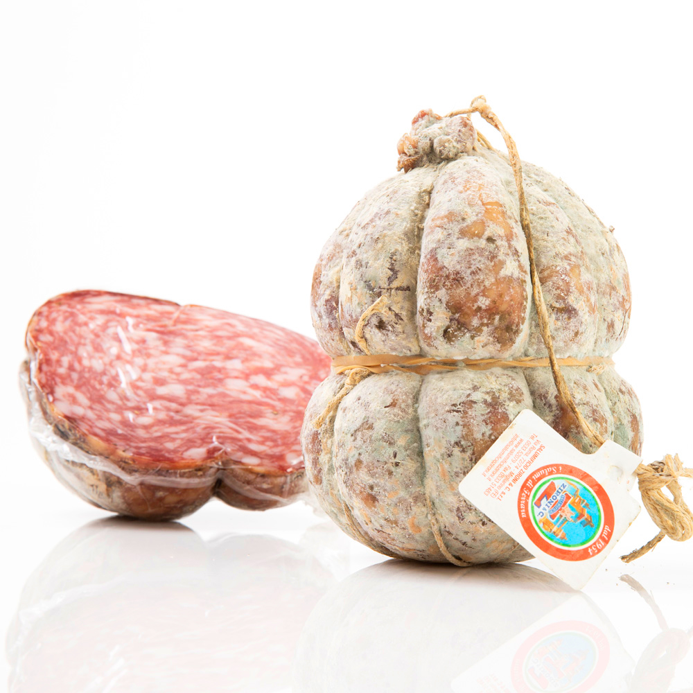 Salamina da Taglio Intera - Salumificio Zironi & c. salami, salsiccia e  insaccati italiani